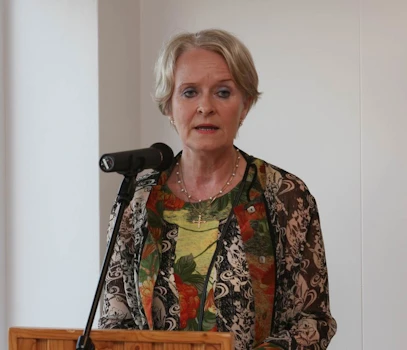 Valgerður Sverrisdóttir utanríkisráðherra ávarpar ráðherrafund EFTA á Höfn í júní árið 2006.