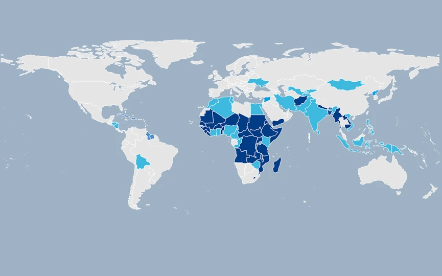 Eligible partner countries