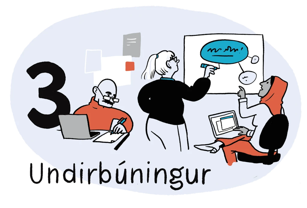 3. Undirbúningur