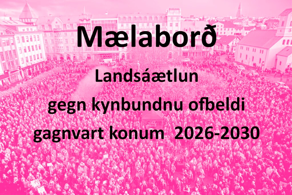 Landsáætlun gegn kynbundu ofbeldi gagnvart konum 2026-2030