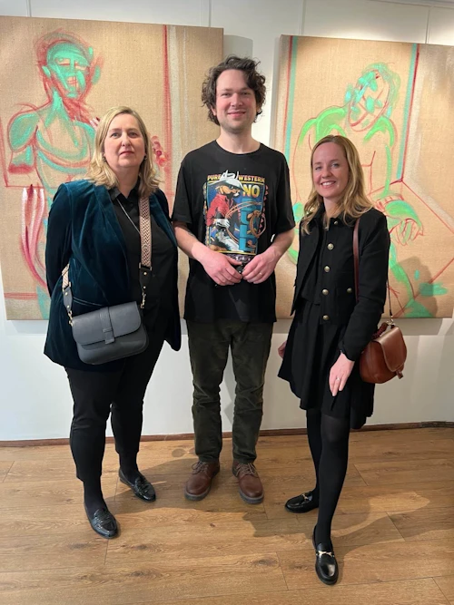 Berglind Bragadóttir, Reinar Foreman et Una Jóhannsdóttir