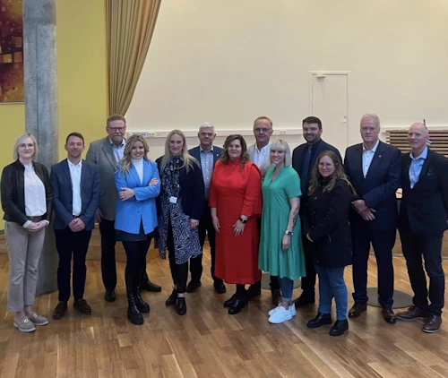 Frá undirritun samnings um Fab Lab smiðju á Suðurnesjum.