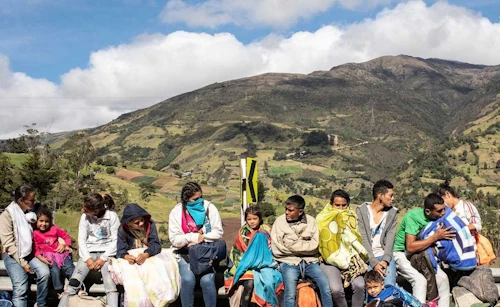 Ein af myndunum í skýrslunni, UNHCR/Hélène Caux