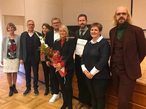 Frá afhendingu hönnunarverðlaunanna