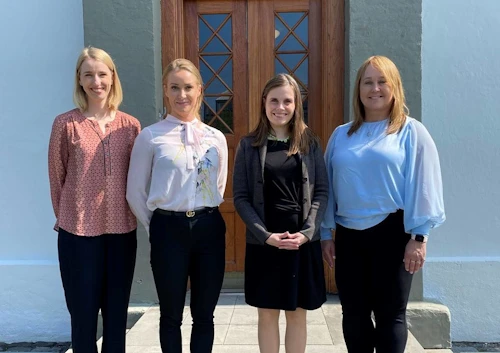 Steinunn Gyðu- og Guðjónsdóttir, Þorbjörg Inga Jónsdóttir, Katrín Jakobsdóttir forsætisráðherra og Elín G. Einarsdóttir