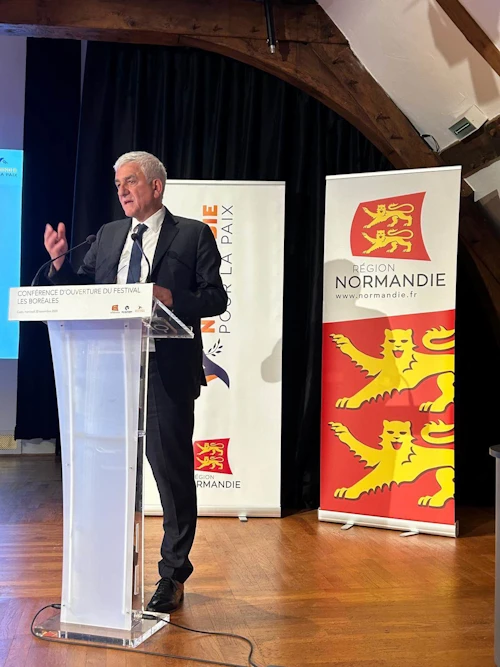 Hervé Morin, président de la Région Normandie 
