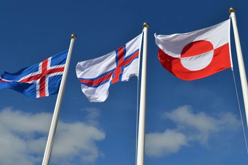 Fánar Íslands, Færeyja og Grænlands