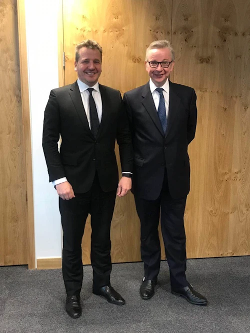 Guðlaugur Þór og Michael Gove
