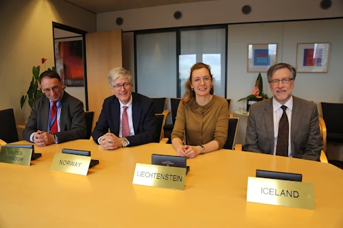 From the initialling of the EEA EFTA-UK no-deal citizens’ rights agreement at the EFTA Secretariat in Brussels