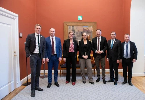 Umhverfis- og loftslagsráðherrar Norðurlandanna.