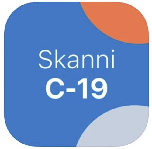 Smáforritið Skanni C-19