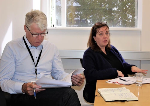 Svandís Svavarsdóttir og Birgir Jakobsson