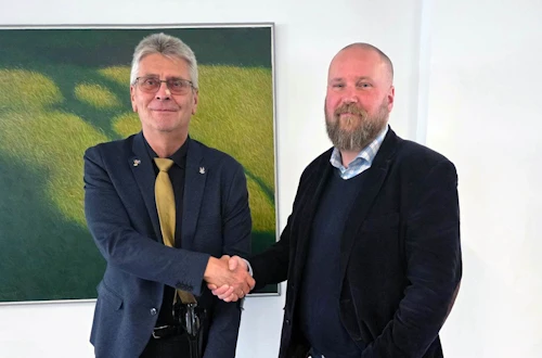 Guðmundur Ingi Kristinsson, mennta- og barnamálaráðherra og Kristján Arnar Ingason
