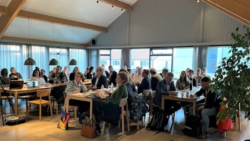 Frá Byggðaráðstefnunni 2021 á Hótel Kötlu í Mýrdal. 