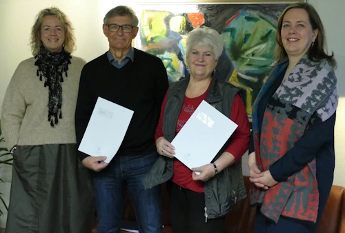 Vilborg Gunnarsdóttir, Árni Sverrisson, Þórunn Sveinbjörnsdóttir og Svandís Svavarsdóttir