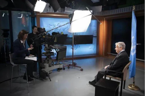 Antonio Guterres aðalframkvæmdastjóri Sameinuðu þjóðanna. Ljósmynd: Evan Schneider.