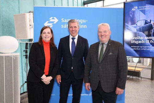 Ráðherrar að lokinni undirritun á uppfærðum samgöngusáttmála.