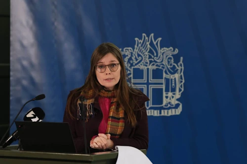 Katrín Jakobsdóttir forsætisráðherra.