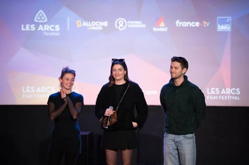 Clara Lemaire Anspach hlaut ArteKino verðlaunin á Les Arcs Film Festival. 