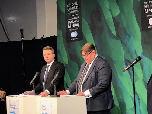 Foreign Ministers of Iceland and Finland