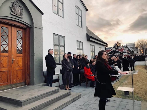 Katrín Jakobsdóttir, forsætisráðherra, setur fullveldishátíðina 1. desember 