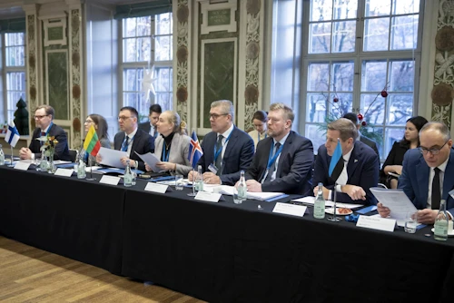 The Icelandic delegation.