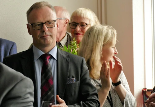 Margir góðir gestir voru viðstaddir
