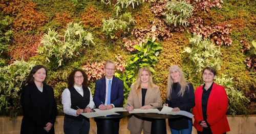 Frá undirritun samnings um diplómanám á háskólastigi fyrir fólk með þroskahömlun.