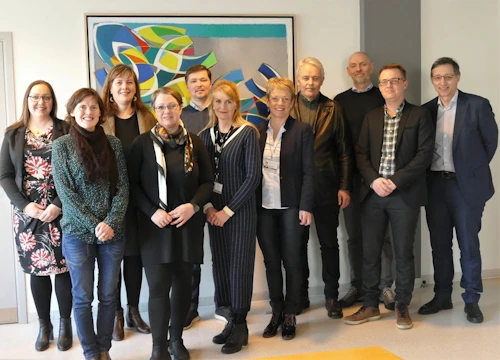 Að lokinni afhendingu gæðastyrkja í heilbrigðisráðuneytinu
