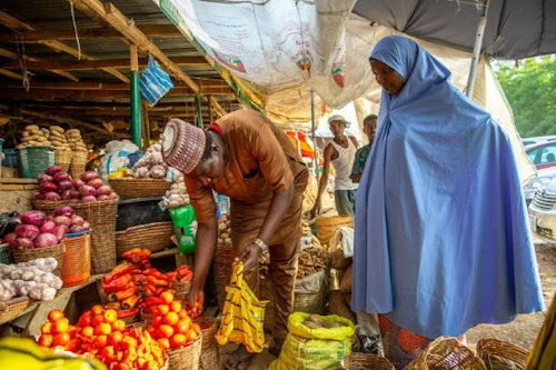 Útimarkaður í Kano, Nígeríu. Ljósmynd: WFP/Arete/Adetona Omokanye