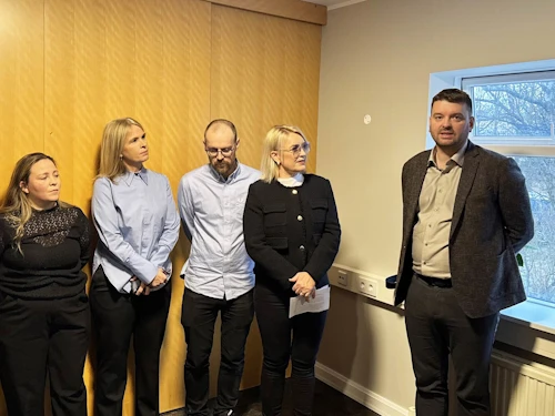 Ásmundur Einar Daðason, mennta- og barnamálaráðherra, opnar nýtt meðferðarheimili
