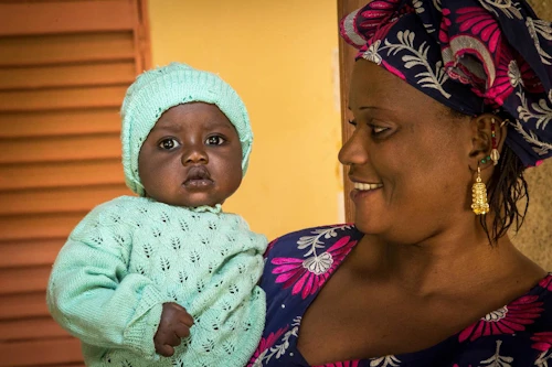 Framlög frá Íslandi björguðu lífi barna í Malí. Ljósmyndir: UNICEF