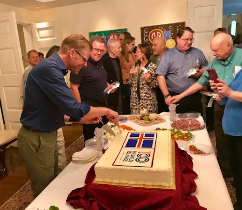 Frá fullveldisafmælisviðburði í Washington