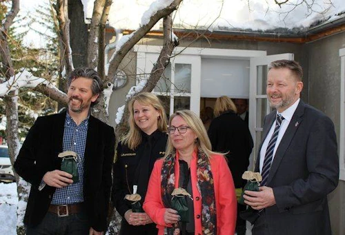 Dagur B. Eggertsson, borgarstjóri, Sigríður Björk Guðjónsdóttir, lögreglustjóri, Sigríður Á. Andersen, dómsmálaráðherra og Þorsteinn Víglundsson, velferðarráðherra