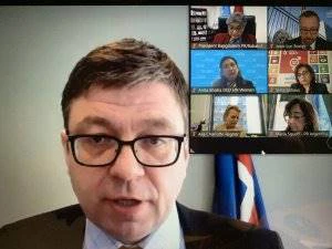 Jörundur Valtýsson fastafulltrúi Íslands hjá Sameinuðu þjóðunum.