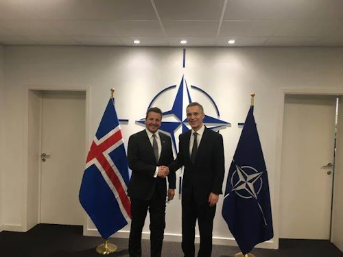 Guðlaugur Þór og Jens Stoltenberg