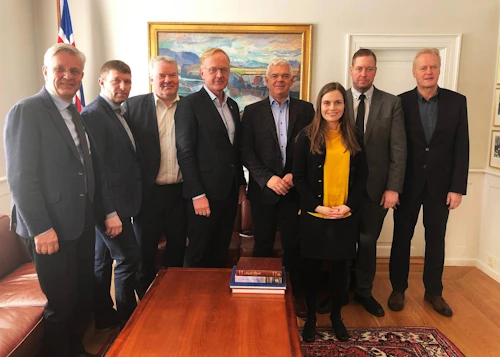 Fundað í Stjórnarráðinu með forsvarsmönnum sveitarfélaga á Suðurnesjum
