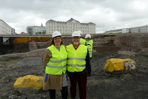 Við grunn meðferðarkjarna Landspítala
