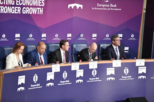 Fjármála- og efnahagsráðherra á fundi EBRD í Sarajevó. 