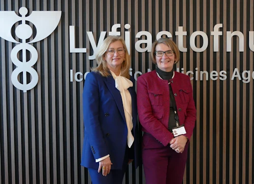 Alma D. Möller og Rúna Hauksdóttir Hvannberg