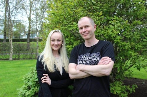 Eva Harðardóttir formaður og Þórður Kristinsson varaformaður. Ljósmynd: FS