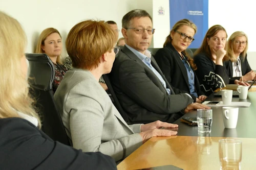 Frá fundinum í heilbrigðisráðuneytinu