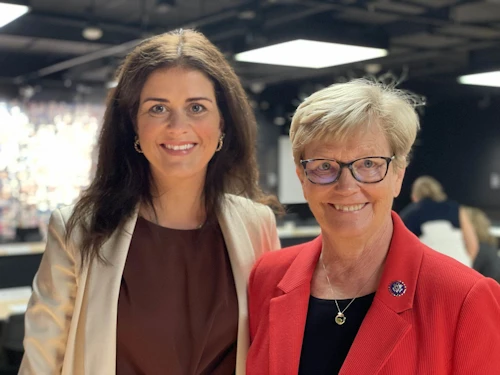 Þórdís Kolbrún og Chellie Pingree