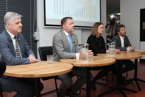 Ráðherrar og borgarstjóri