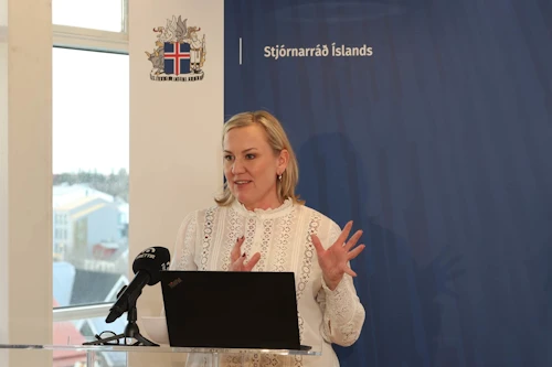 Þorbjörg S. Gunnlaugsdóttir dómsmálaráðherra
