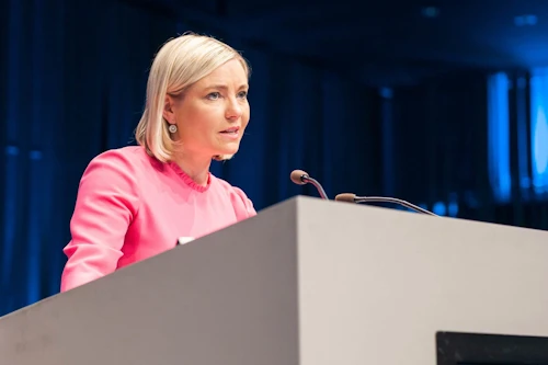 Lilja Alfreðsdóttir mennta- og menningarmálaráðherra