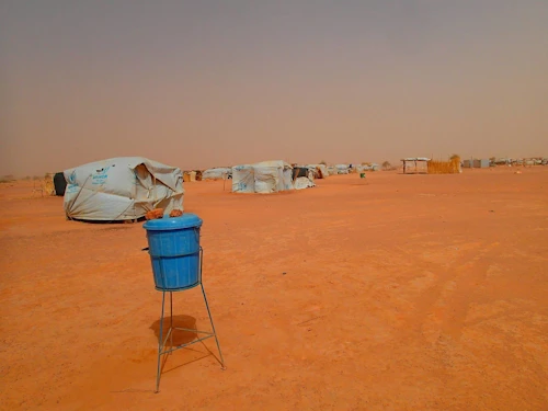 Frá flóttamannabúðum UNHCR í Malí
