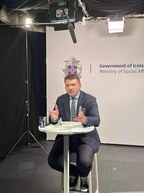 Ásmundur Einar Daðason, félags- og barnamálaráðherra, kynnti breytingar í þágu barna á alþjóðlegum viðburði UNICEF og Sameinuðu Þjóðanna. 