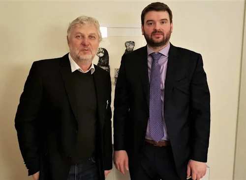 Ásmundur Einar ásamt Peter Eriksson
