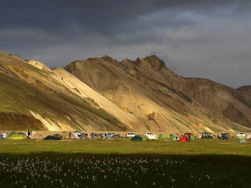 Úr Landmannalaugum